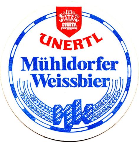 mhldorf m-by unertl rund 1a (215-mhldorfer weissbier-blaurot)